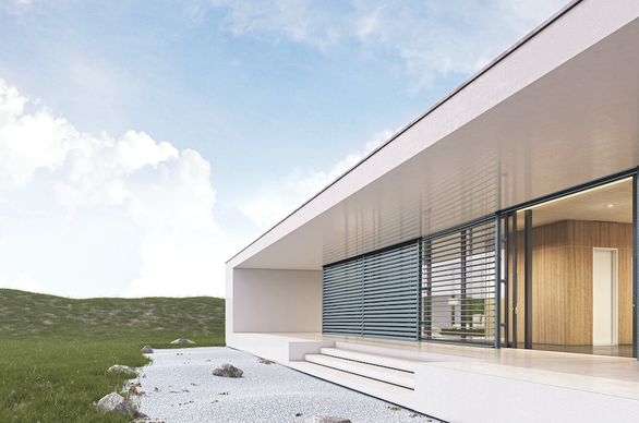 Żaluzje fasadowe SkyFlow – harmonia światła i cienia od ALUPROF