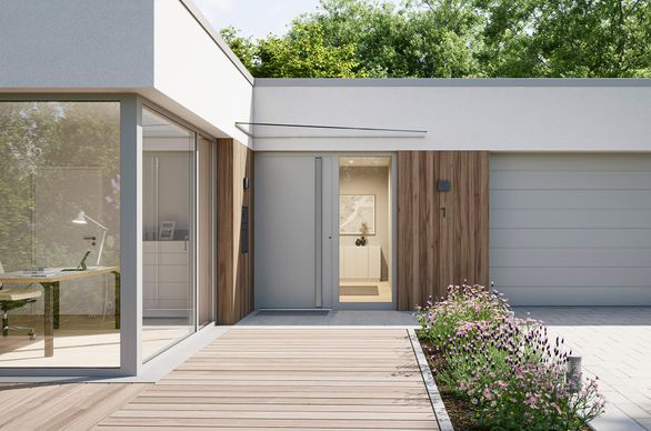 Drzwi aluminiowe ThermoSafe Hormann