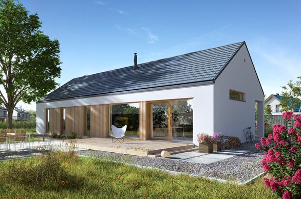 projekty domów - wybór, ceny, gdzie kupić - projekt Ekonomiczny 2T WAW1130