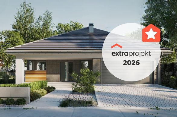 extraprojekt najlepsze projekty średnich domów 2025