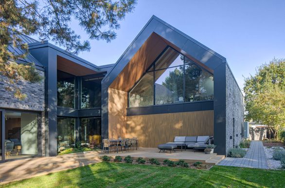 dachrynna galeco nowoczesny dom Komorowa Polna