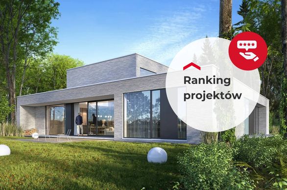 ranking projektów domów z salonem w centrum