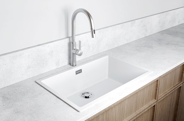 Zlewozmywak granitowy Globalo z technologią Clean Tech