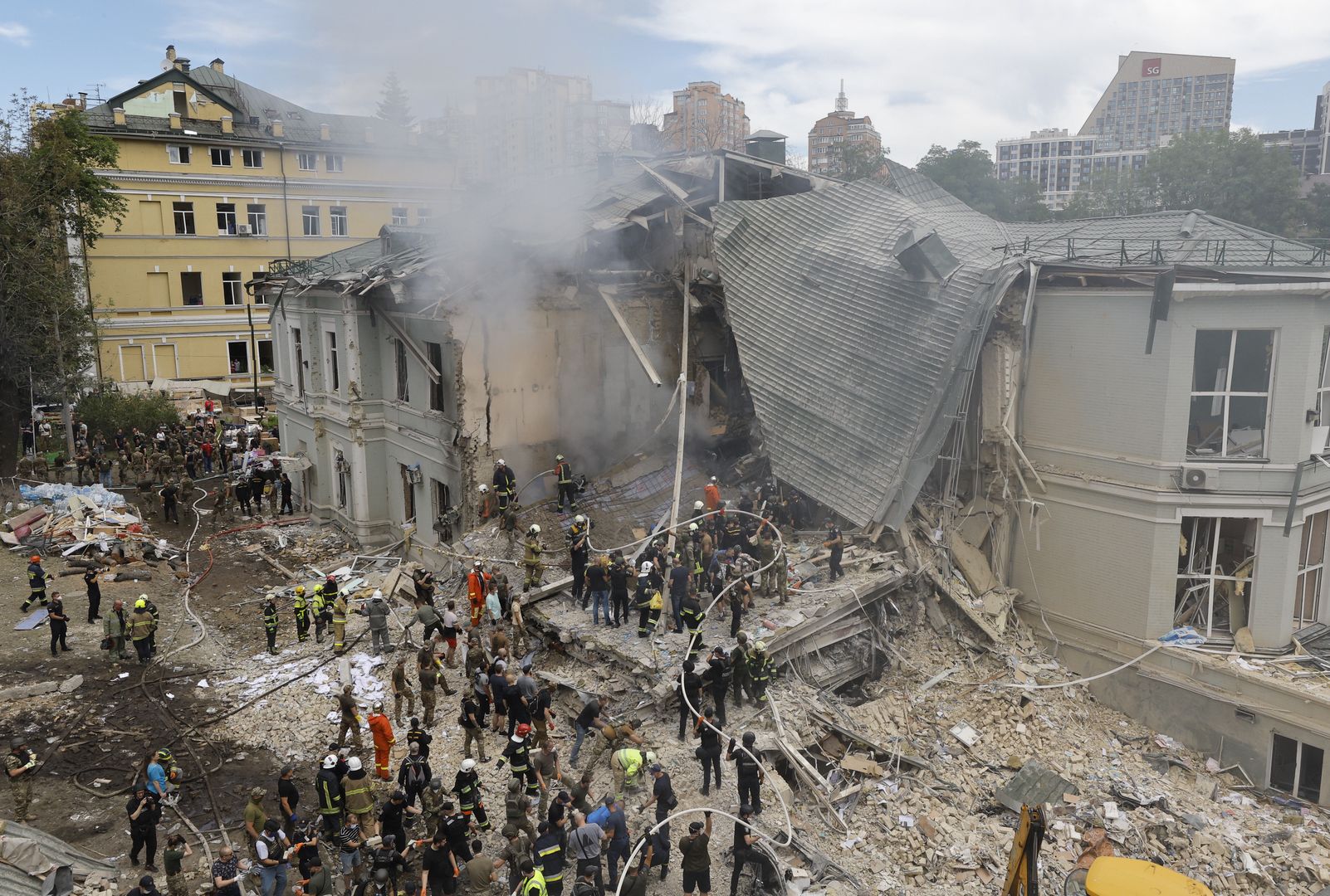 Russian missile blitz on Ukrainian children’s hospital: What we know