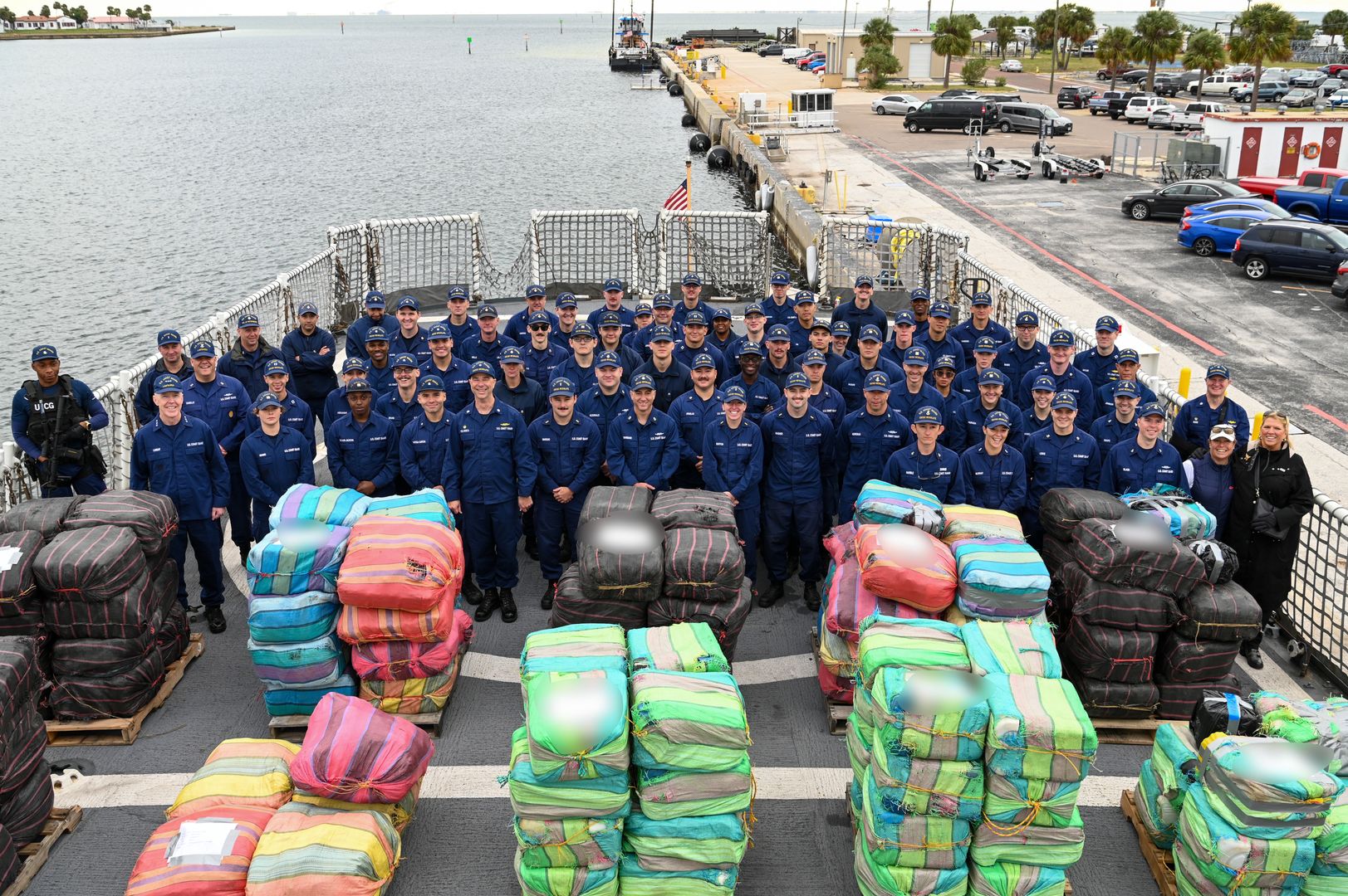 U.S Coast Guard seized illegal drugs worth $55M, including cocaine and ...