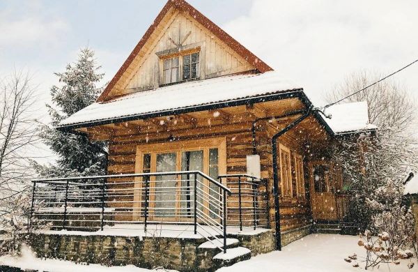 Góralski dom w Łostówce Mszana Dolna