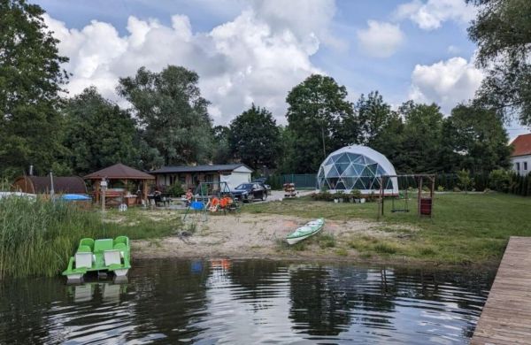 Domek Holenderski i Glamping z Linią Brzegową Grądzkie, Wydminy