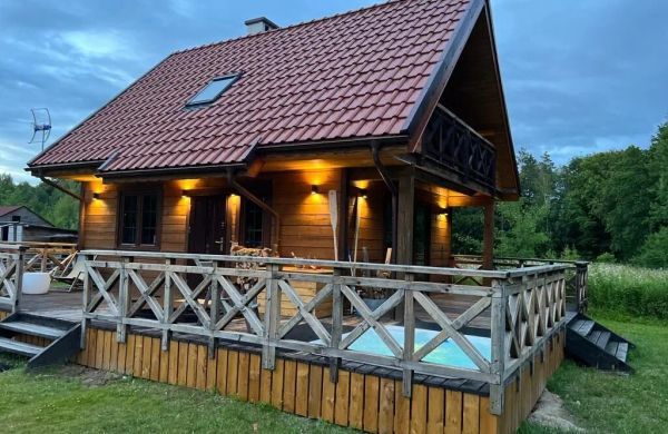 Dom Gabriela  z jacuzzi Wypoczynek na Gulbitach "U Sebka" Morąg