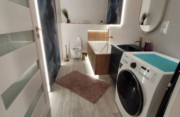 Apartament Cień Wiatru widok na jezioro