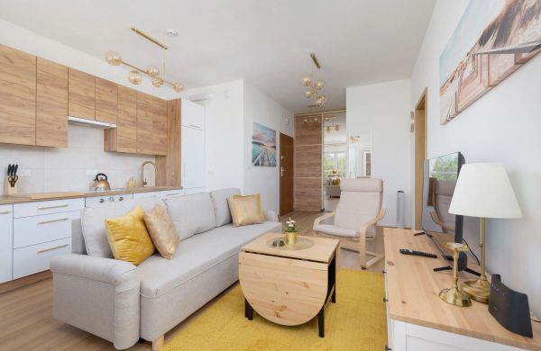 Jasny Apartament | Katowice | Widok | Rowery