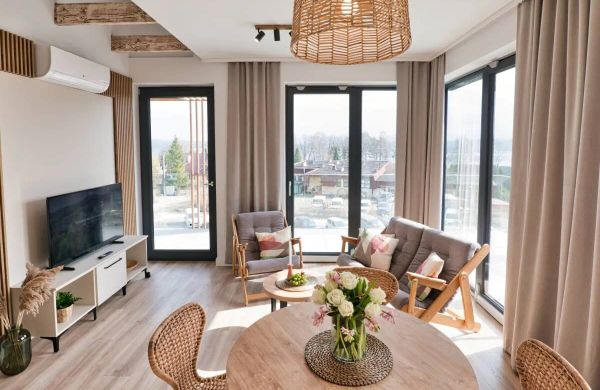 Apartament b39 z widokiem na jezioro Zarzecze, Szczyrk