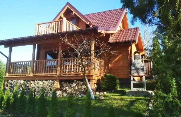 Domek nad jeziorem Na Skarpie Ryn