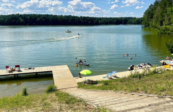 Mazury Domki nad jeziorem Ruciane Tarasy Ruciane Nida 