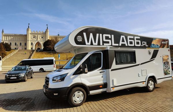Wypożyczalnia Kamperów Lubelskie! 6osobowa alkowa Benimar Sport 324UP