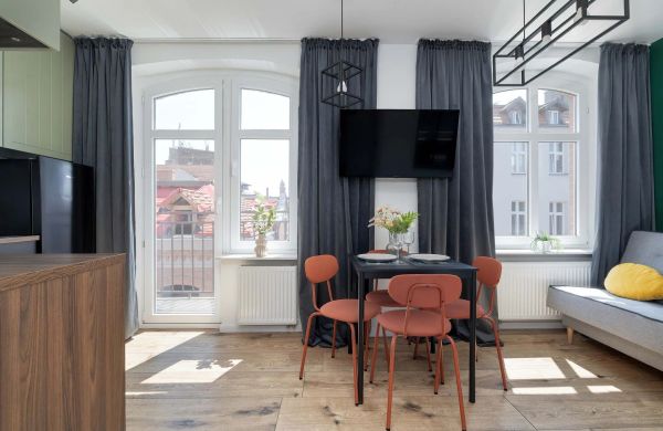 Apartament Kościuszki 31B | Stylowy Apartament | Balkon