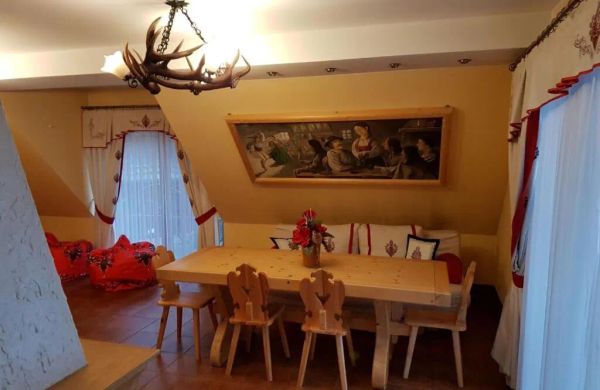Apartament Baciarski z tarasem i kominkiem Poronin