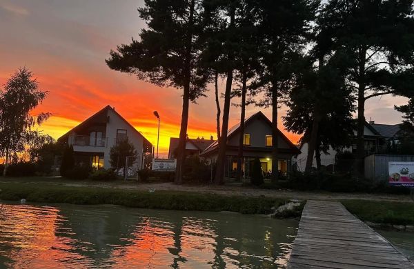 Domek przy plaży Jezioro Białe Okuninka