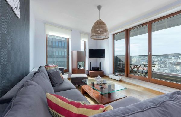 Sea Towers 6A | Przestronny Apartament | Widok