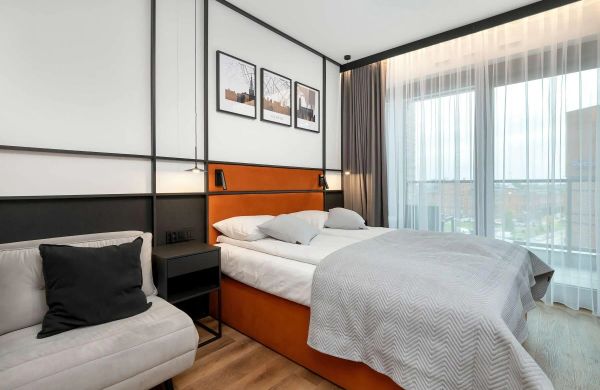 Popiełuszki 2A | Komfortowe Studio | Balkon