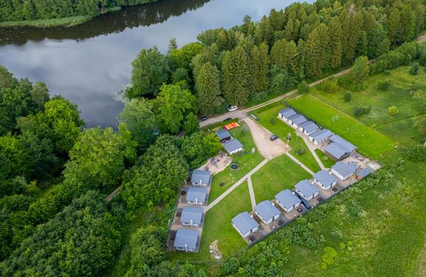Domki nad rozlewiskiem Barkowo