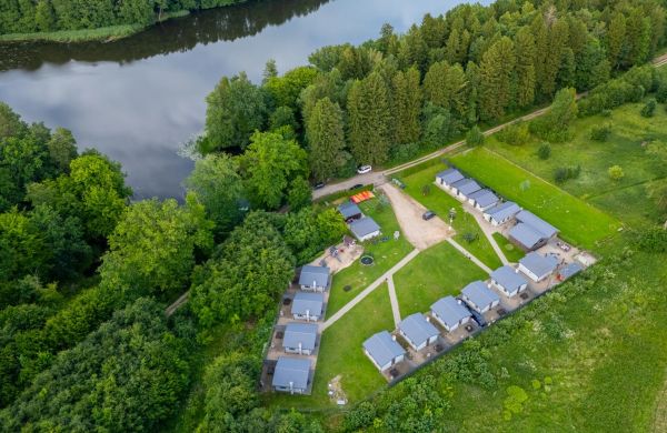 Domki nad rozlewiskiem Barkowo
