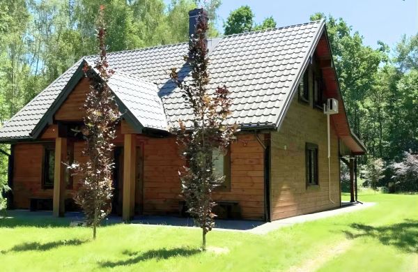 Z duszą i parą, dom z ogrodem i sauną na wyłączność, obok Poleskiego Parku Narodowego