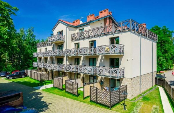 Villa Kliwer 50 metrów od morza Rowy