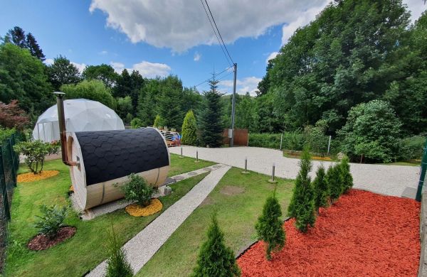 Hain Glamp Karkonosze - namiot z jacuzzi i sauną Przesieka