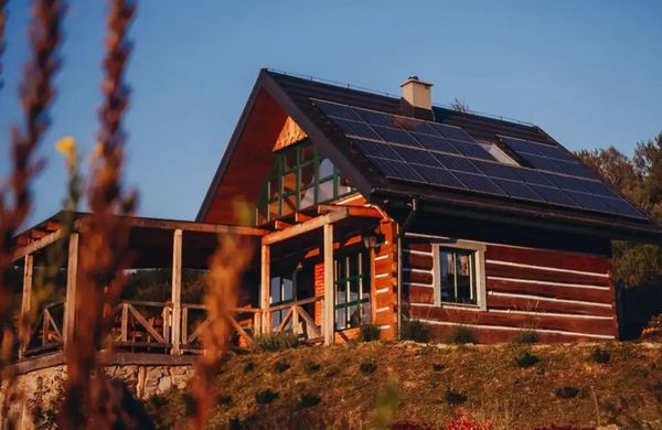 Całoroczny Domek z widokiem na jezioro Uście Gorlickie