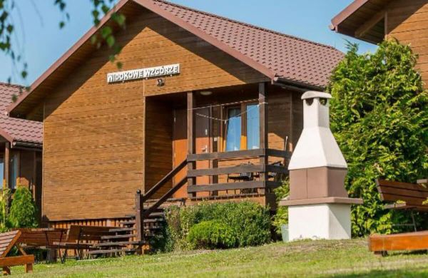 "Widokowe Wzgórze"domki z widokiem na jezioro z klimatyzacją Polańczyk