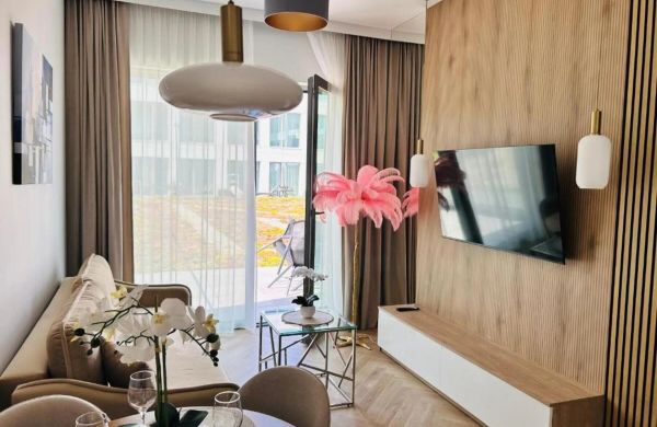 Apartament Perłowy 128 nad jeziorem Ukiel Zatoka Olsztyn