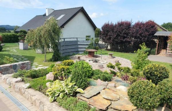 Komfortowy Dom Całoroczny - sauna, jacuzzi, bilard Tyłowo