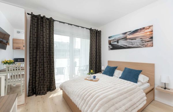 Nadmorska 100 | Przytulne Studio | Parking | Blisko Plaży