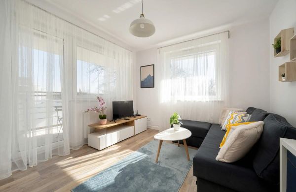 Nowoczesny Apartament dla 4 Osób | Parking