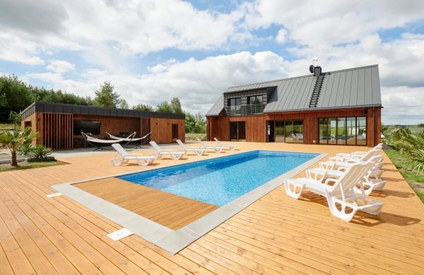 Rezydencja Wierzchlesie z basenem, jacuzzi i sauną