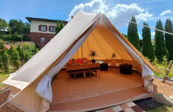 Dream Glamping - Wakacyjna Wioska - Namioty z ogrzewaniem Bałtów