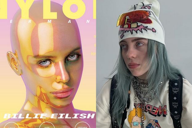 Znalezione obrazy dla zapytania billie eilish nylon
