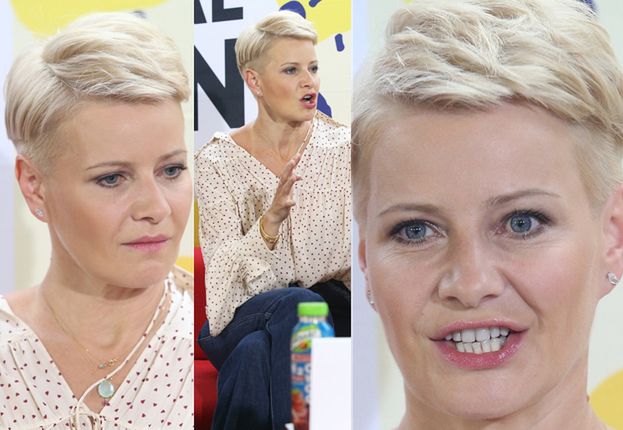 świeżo Ostrzyżona Kożuchowska Bierze Udział W Festiwalu Filmowym