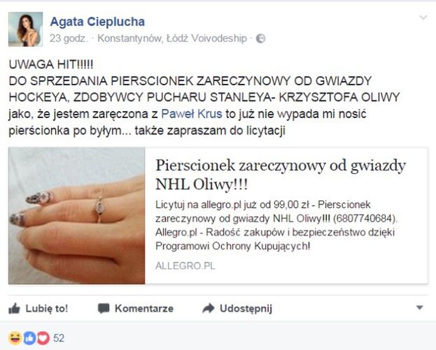 Sprzedam Pierścionek Zaręczynowy Acz26 Usafrica