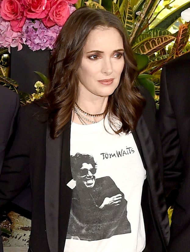 Rozmarzona Winona Ryder wtula się w Keanu Reevesa... - PUDELEK