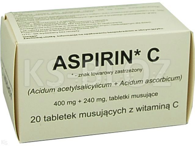 Aspirin C - Leki i suplementy diety w AbcZdrowie