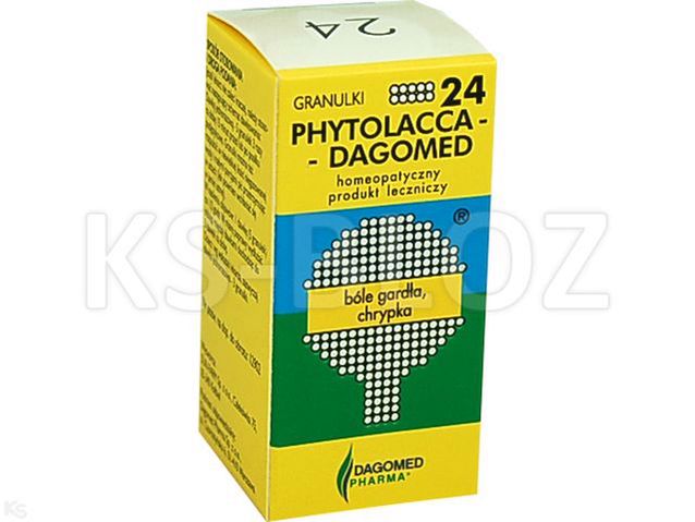 DAGOMED 24 Phytolacca -Bóle gardła, chrypka