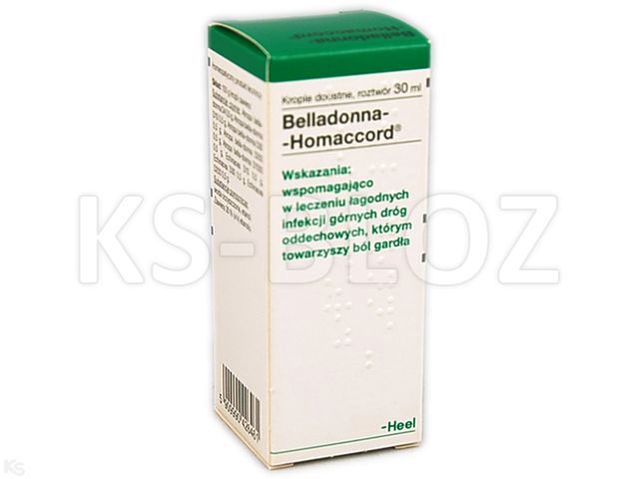 HEEL Belladonna-Homaccord