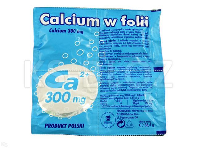 Calcium w folii o sm.cytr.