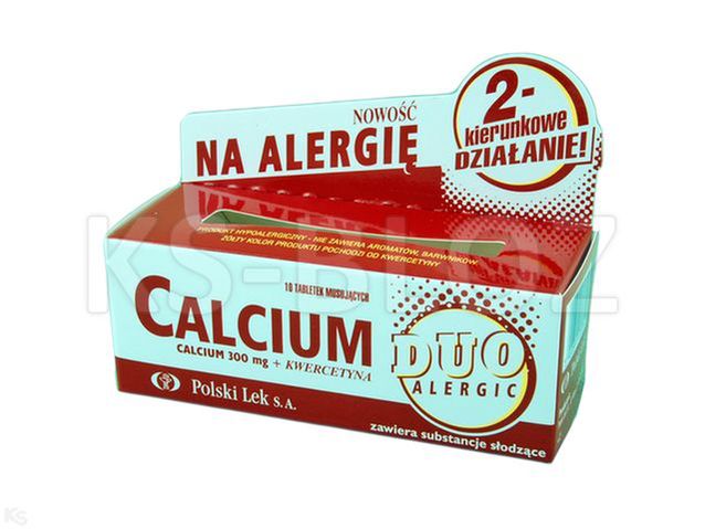 Calcium + kwercetyna Duo Alergo