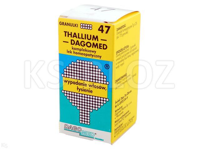 DAGOMED 47 Thallium -wyp.włosów łysienie