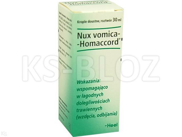 HEEL Nux Vomica Homaccord