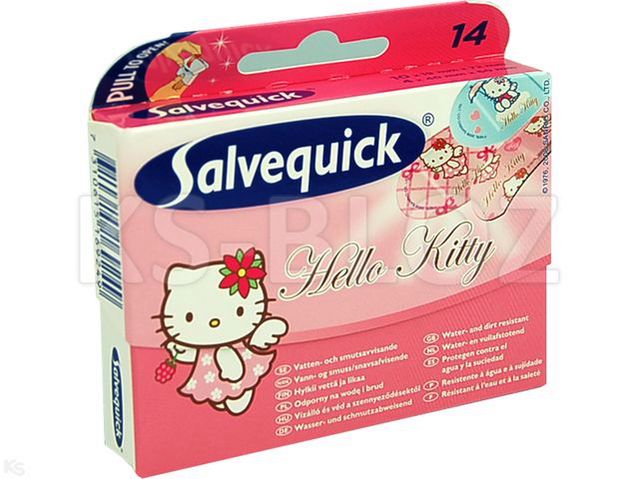 Plast.SALVEQUICK Hello Kitty 14 szt.