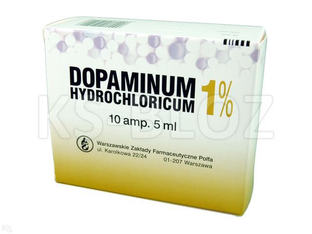 Dopaminum hydrochl. WZF 1%