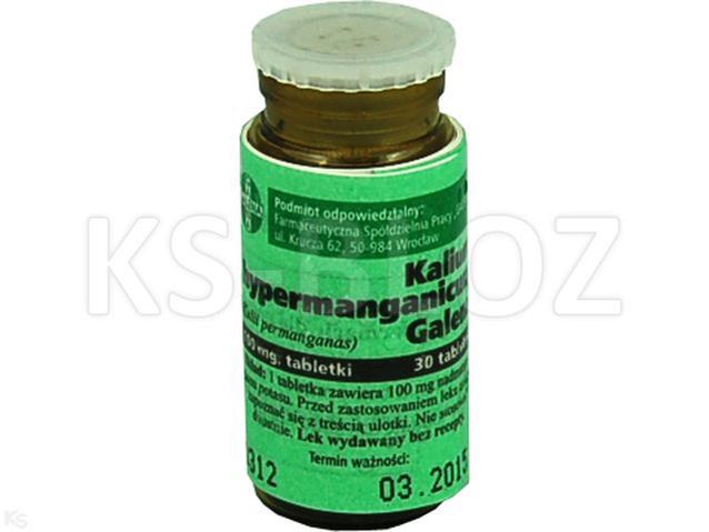 Kalium hypermanganicum Galena